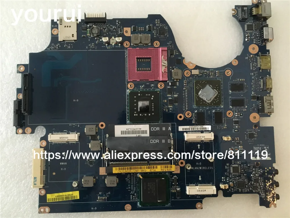 yourui For Dell Studio 1745 Laptop Motherboard J502P 0J502P GM45 KAT00 LA-5151P with graphic HD 4650 works
yourui For Dell Studio 1745 Laptop Motherboard J502P 0J502P GM45 KAT00 LA-5151P with graphic HD 4650 works