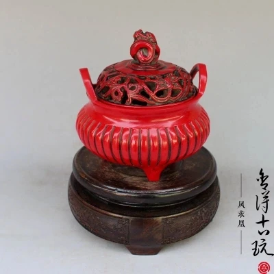 Imitating Red Coral (Hollow out. Incense Burner) Ornaments for Home Decoration Crafts
Imitating Red Coral (Hollow out. Incense Burner) Ornaments for Home Decoration Crafts