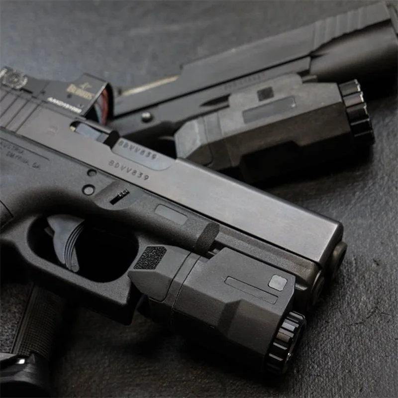 Tactical Light for Glock Pistol Light Constant/Momentary/Strobe 200 Lumens LED White weapon Mounted for Glock Full Size Pistol
Tactical Light for Glock Pistol Light Constant/Momentary/Strobe 200 Lumens LED White weapon Mounted for Glock Full Size Pistol