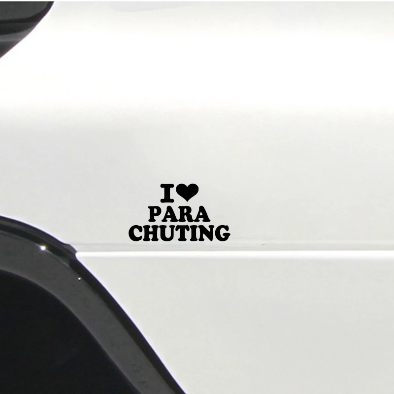YJZT 17.1*9.7CM Coolest I Love Parachuting Decor Car Sticker Vinyl High Quality Graphic Black Silver Accessories C12-0739
YJZT 17.1*9.7CM Coolest I Love Parachuting Decor Car Sticker Vinyl High Quality Graphic Black Silver Accessories C12-0739