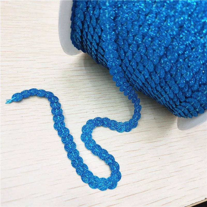 100 Yards 6mm Acid Blue Glitter Powder Coating Sequins Roll Trim, Sold per Packet of 1 Roll(100 Yards)
100 Yards 6mm Acid Blue Glitter Powder Coating Sequins Roll Trim, Sold per Packet of 1 Roll(100 Yards)