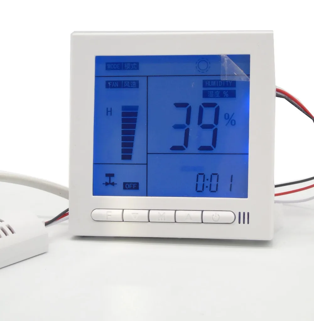 Voltage 110-240 dehumidification intelligent controller Humidity sensor with Temperature display function
Voltage 110-240 dehumidification intelligent controller Humidity sensor with Temperature display function