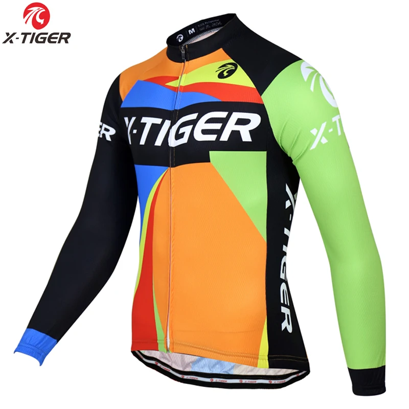 Велосипедная майка с длинным рукавом X-Tiger, осенняя одежда для велоспорта, гоночная велосипедная одежда для мужчин
Велосипедная майка с длинным рукавом X-Tiger, осенняя одежда для велоспорта, гоночная велосипедная одежда для мужчин