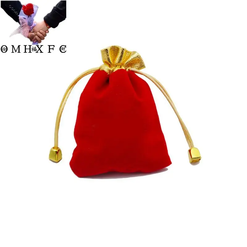 OMHXFC Wholesale Fashion Elegant Fine Red Gold Vintage Velvet Packaging Accessories Jewelry Diaplay Gift Packing Box Bag GB17
OMHXFC Wholesale Fashion Elegant Fine Red Gold Vintage Velvet Packaging Accessories Jewelry Diaplay Gift Packing Box Bag GB17