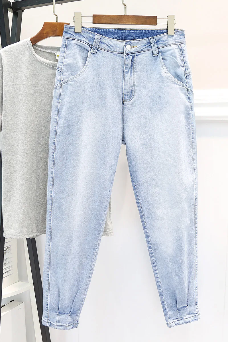 Boyfriend Jeans For Women Harem Jeans Denim Pants Ladies High Waist Bleached Vintage Denim Trousers Plus Size XL-5XL
Boyfriend Jeans For Women Harem Jeans Denim Pants Ladies High Waist Bleached Vintage Denim Trousers Plus Size XL-5XL