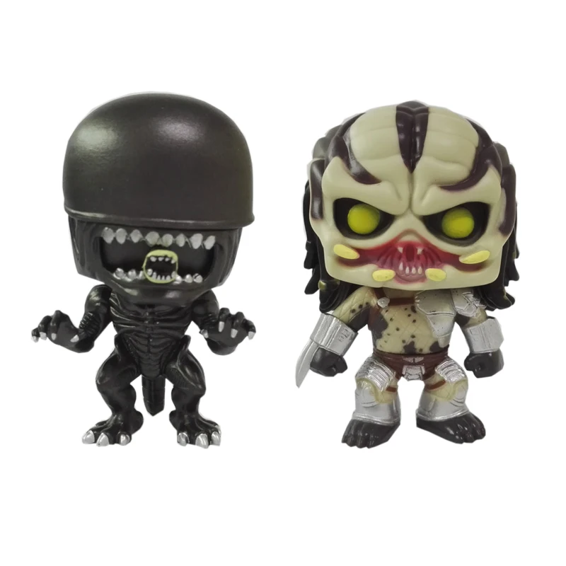 Высота каблука 10 см Alien vs. фигура хищника коллекция виниловая кукла игрушки|predator