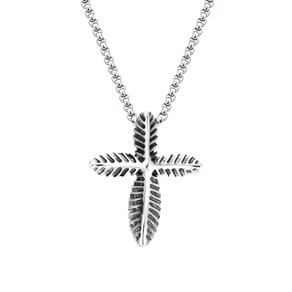 Fashion Stainless Steel Leaf Pendant Necklace Charm Chain Neck Lace Women Men Accessories
Fashion Stainless Steel Leaf Pendant Necklace Charm Chain Neck Lace Women Men Accessories