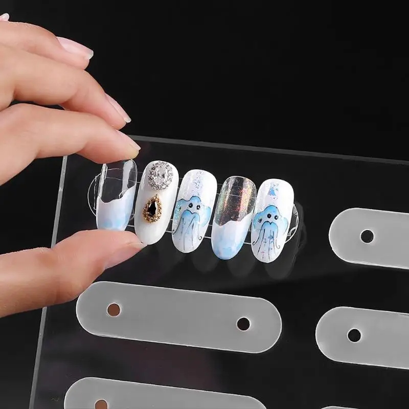 Transparent False Nail Color Display Shelf Color Chart Card Palette Clear Nail Art Display Shelf Board Manicure Tools
Transparent False Nail Color Display Shelf Color Chart Card Palette Clear Nail Art Display Shelf Board Manicure Tools