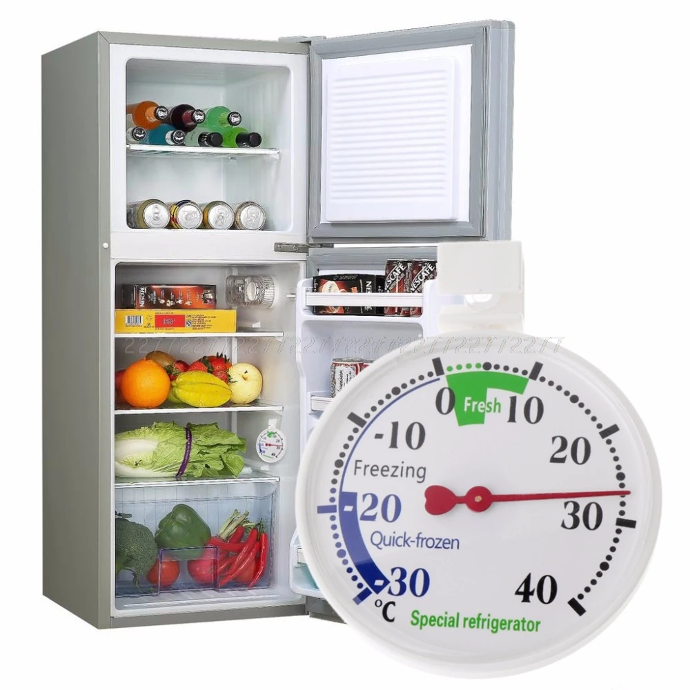 

Refrigerator Freezer Thermometer Fridge Refrigeration Temperature Gauge Home use JUL11 dropshipping