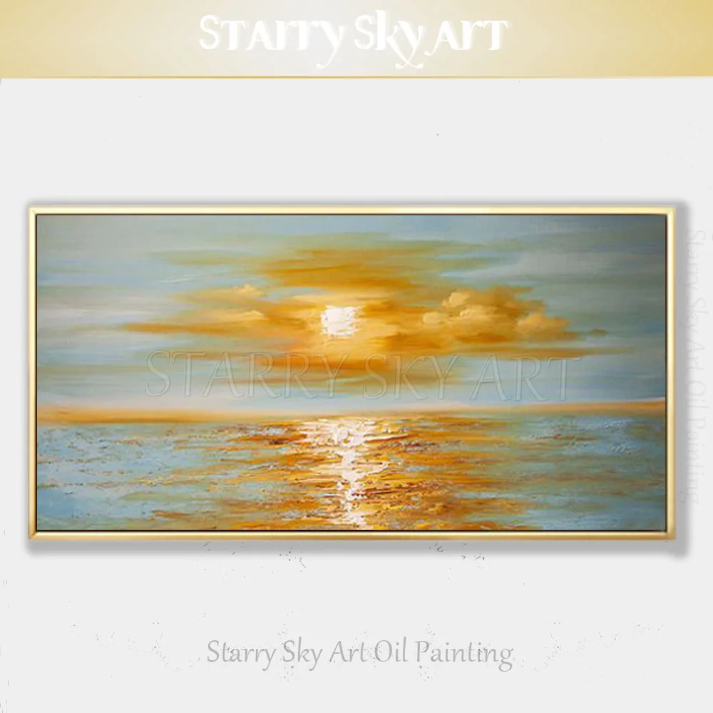 Special Wall Art Hand-painted Abstract Sunset Oil Painting on Canvas Abstract Landscape Sunrise and Sea Waves Oil Painting
Special Wall Art Hand-painted Abstract Sunset Oil Painting on Canvas Abstract Landscape Sunrise and Sea Waves Oil Painting