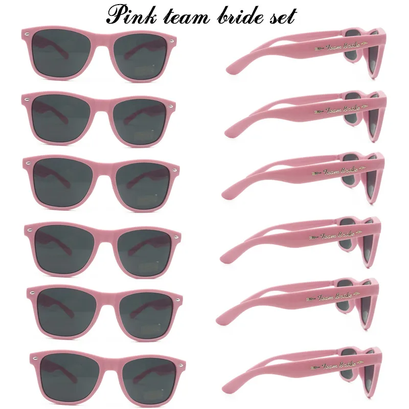 6 Pairs/lot Bride Tribe Sunglasses Team Bride Sunglasses for Bridesmaid Gifts Bridal Party Favors Bachelorette Gifts
6 Pairs/lot Bride Tribe Sunglasses Team Bride Sunglasses for Bridesmaid Gifts Bridal Party Favors Bachelorette Gifts
