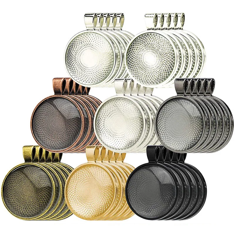 Juya 5pcs 10 pcs Wholesale 25mm Cabochon Classic Pattern Bezel Tray Cabochon Base Blank Settings For DIY Jewelry Making Findings
Juya 5pcs 10 pcs Wholesale 25mm Cabochon Classic Pattern Bezel Tray Cabochon Base Blank Settings For DIY Jewelry Making Findings