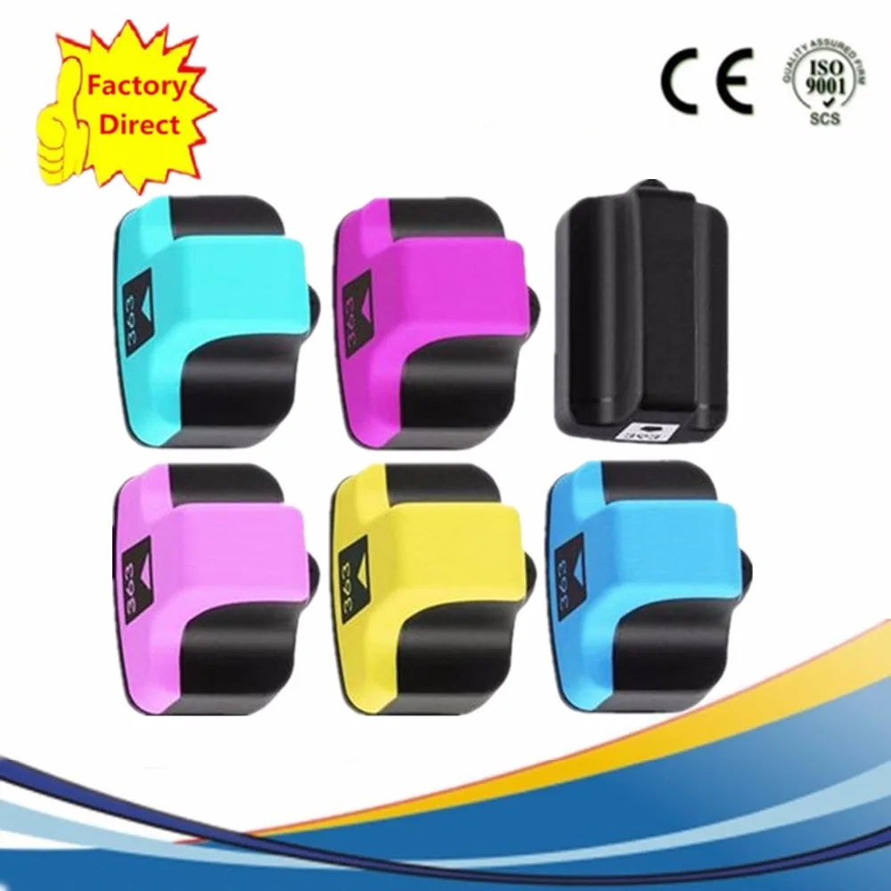 Ink Cartridges Replacement For HP363 XL HP363 HP363XL 363XL PhotoSmart C6185 C6188 C6240 C6250 C6270 C6275 C6280 C6283 Inkjet
Ink Cartridges Replacement For HP363 XL HP363 HP363XL 363XL PhotoSmart C6185 C6188 C6240 C6250 C6270 C6275 C6280 C6283 Inkjet