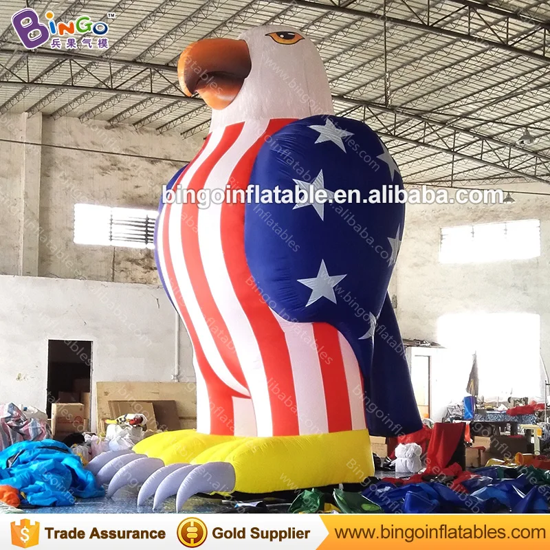 Customized 6 meters tall large inflatable eagle / American type big inflatable eagle / inflatable hawk for decoration toys
Customized 6 meters tall large inflatable eagle / American type big inflatable eagle / inflatable hawk for decoration toys