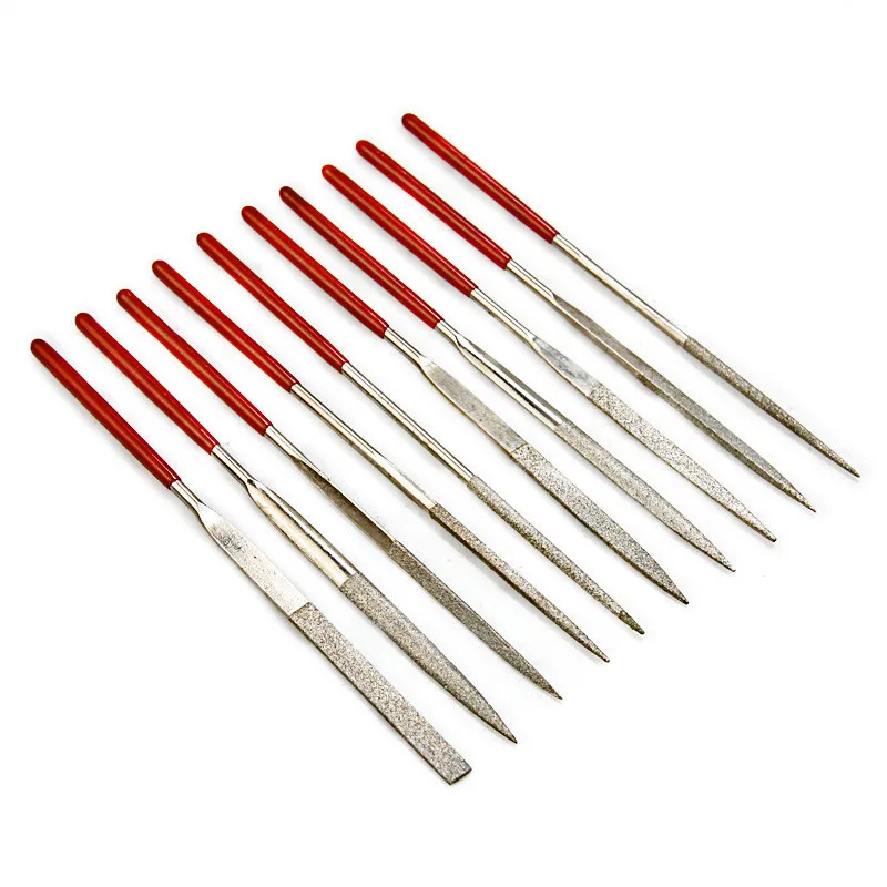 10 Pieces 140mm/160mm Diamond Needle File Set Handy Tools for Ceramic Glass Gem Stone Hobbies and Crafts locksmith tools
10 Pieces 140mm/160mm Diamond Needle File Set Handy Tools for Ceramic Glass Gem Stone Hobbies and Crafts locksmith tools
