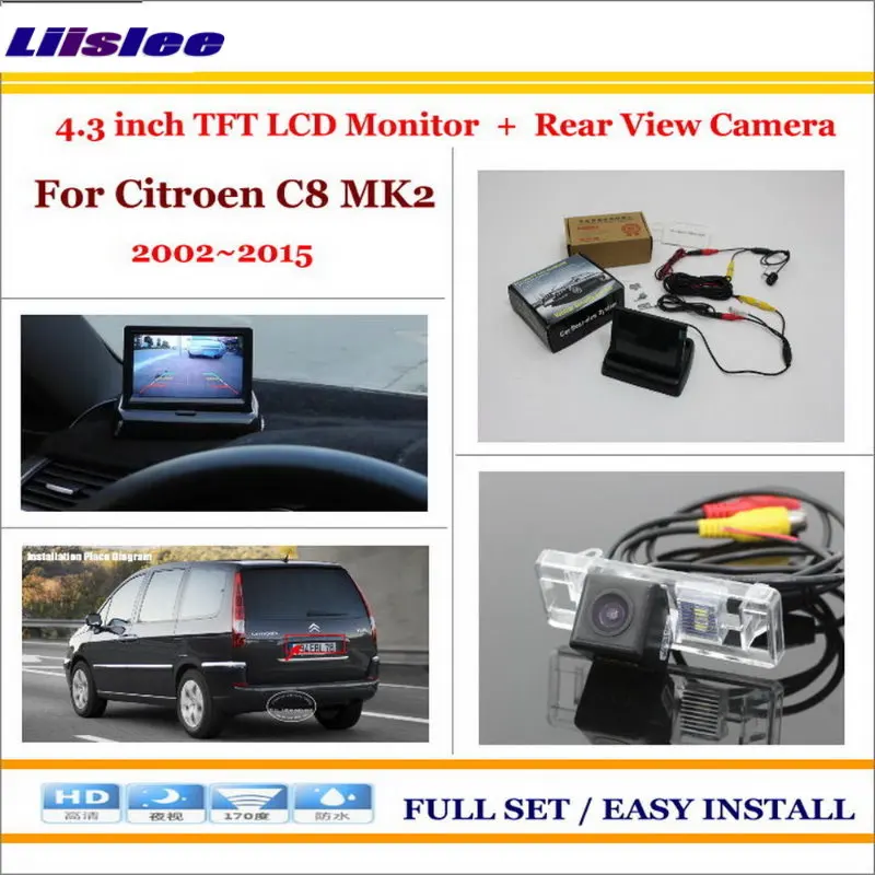 Auto CAM For Citroen C8 MK2 2002-2015 Car Rear Camera 4.3 LCD Screen Monitor Back Up Parking System Accessories
Auto CAM For Citroen C8 MK2 2002-2015 Car Rear Camera 4.3 LCD Screen Monitor Back Up Parking System Accessories