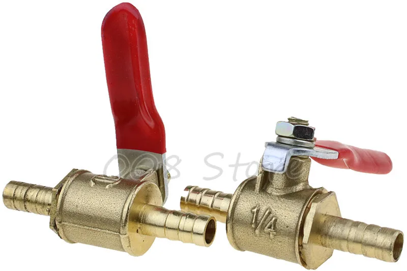 6mm-12mm Hose Barb Inline Brass Water Oil Air Gas Fuel Line Shutoff Ball Valve Pipe Fittings Pneumatic Connector Controller
6mm-12mm Hose Barb Inline Brass Water Oil Air Gas Fuel Line Shutoff Ball Valve Pipe Fittings Pneumatic Connector Controller