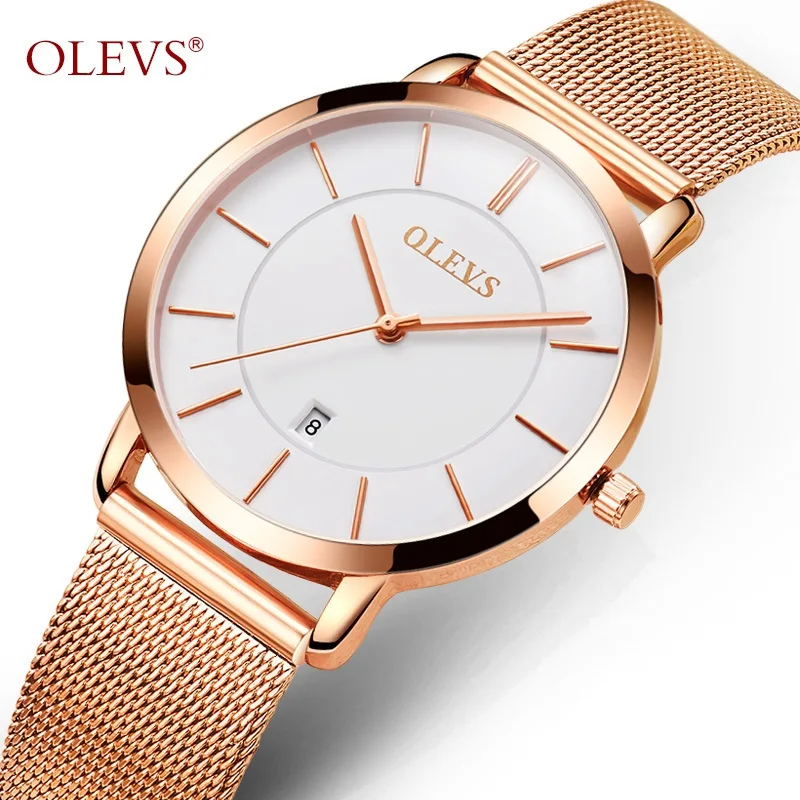 Women's Watch Gold OLEVS Fashion Ladies Watches Quartz Auto Date Wristwatch For Girl Stainless Steel Dress Female Wrist watch
Women's Watch Gold OLEVS Fashion Ladies Watches Quartz Auto Date Wristwatch For Girl Stainless Steel Dress Female Wrist watch