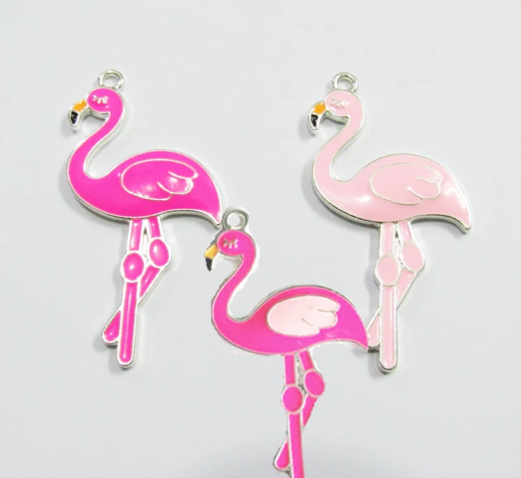 Newest 54mm*32mm 10pcs/bag Enamel Flamingo Pendants For Fashion Chunky Kids Necklace
Newest 54mm*32mm 10pcs/bag Enamel Flamingo Pendants For Fashion Chunky Kids Necklace