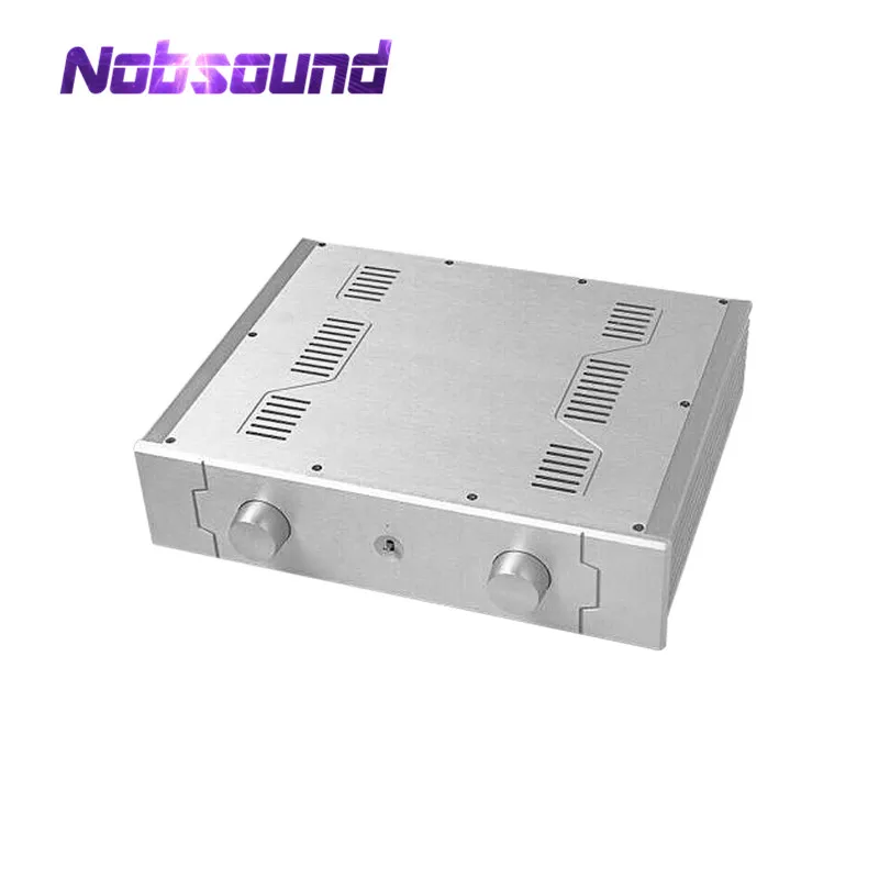 Алюминиевый корпус усилителя Nobsound чехол для предусилителя серебряные для шкафа
Алюминиевый корпус усилителя Nobsound чехол для предусилителя серебряные для шкафа