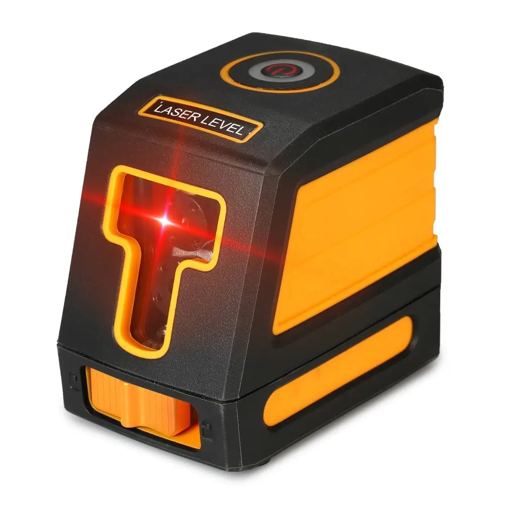 Self-Leveling 2 Lines Laser Level Professional Horizontal and Vertical Cross Line Leveling Laser Level Kit with Selectable
Self-Leveling 2 Lines Laser Level Professional Horizontal and Vertical Cross Line Leveling Laser Level Kit with Selectable