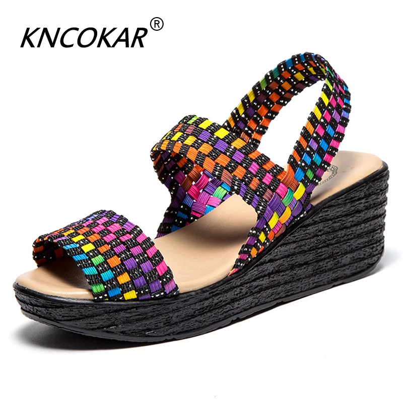 KNCOKAR Women's shoes New Summer Sandals With Platform Platforms And High Heels x1139
KNCOKAR Women's shoes New Summer Sandals With Platform Platforms And High Heels x1139