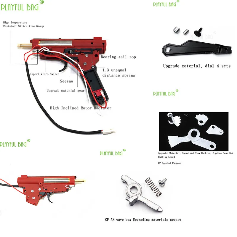 Outdoor CS CP AK105 AK74M Toy Water Bullet Gun Second Generation Wave Box Refitted Return Parts Top Manufacturing NI66
Outdoor CS CP AK105 AK74M Toy Water Bullet Gun Second Generation Wave Box Refitted Return Parts Top Manufacturing NI66