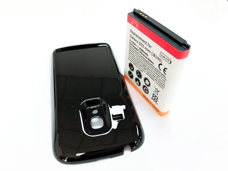 Аккумулятор S3mini для Samsung Galaxy S3 mini i8190 3500 мАч с черной или белой задней крышкой