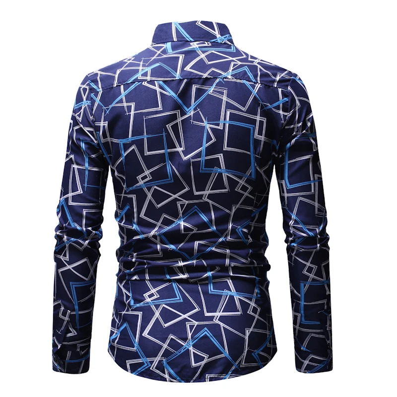 Shirt Men's Plaid Without Pocket Men Clothes Slim Fit Men Long Sleeve Shirt Men Casual Shirt Social Printed Lapel Shirt
Shirt Men's Plaid Without Pocket Men Clothes Slim Fit Men Long Sleeve Shirt Men Casual Shirt Social Printed Lapel Shirt