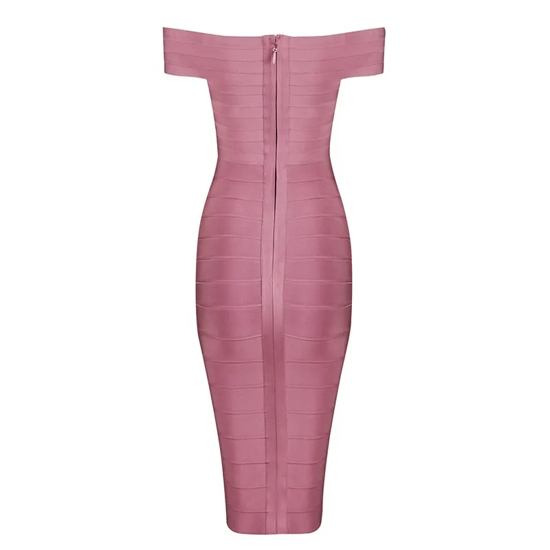Beateen 2019 Women's Midi Bandage Dress Off Shoulder New Sexy Elegant Knee Length Bodycon Party Dress For Lady New Fashion
Beateen 2019 Women's Midi Bandage Dress Off Shoulder New Sexy Elegant Knee Length Bodycon Party Dress For Lady New Fashion