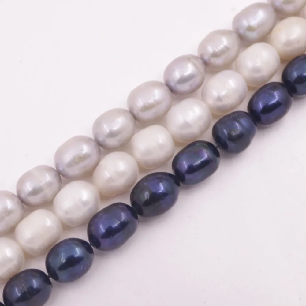 white gray black Teardrop Real Pearl Loose Beads 14.5" Jewelry Making DIY 8mmX10mm
white gray black Teardrop Real Pearl Loose Beads 14.5" Jewelry Making DIY 8mmX10mm