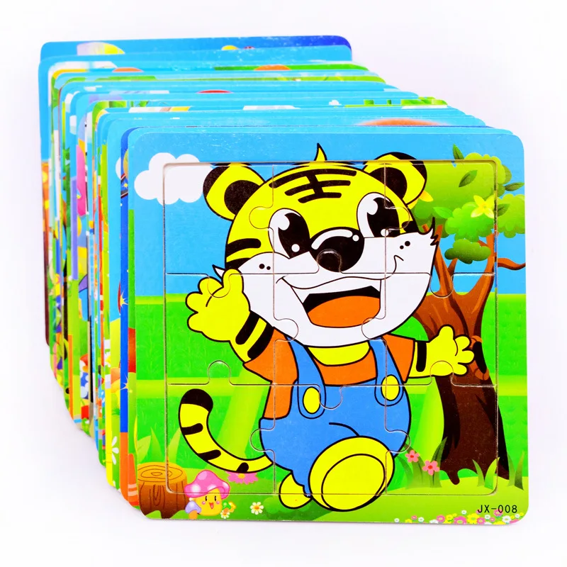 Random 1 Piece Cute cartoon puzzle wooden children jigsaw wooden animal 3D puzzle early educational game toys for kids baby gift
Random 1 Piece Cute cartoon puzzle wooden children jigsaw wooden animal 3D puzzle early educational game toys for kids baby gift