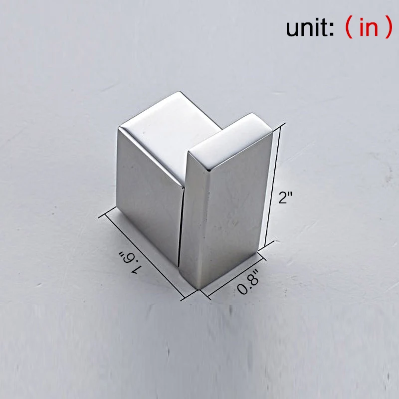 2018 Durable SUS 304 Stainless Steel Bathroom Robe Hook Solid Square Toilet Hat Clothes Towel Hanger Hook Bathroom Accessories
2018 Durable SUS 304 Stainless Steel Bathroom Robe Hook Solid Square Toilet Hat Clothes Towel Hanger Hook Bathroom Accessories