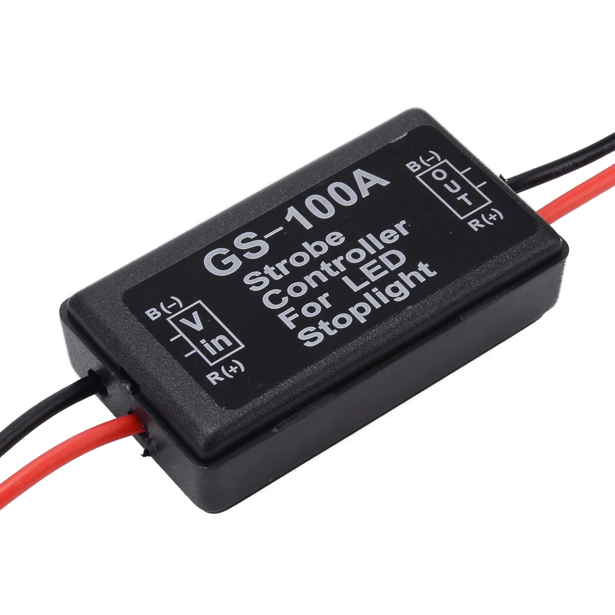 1pc 12V Car Brake Light Flash Strobe Controller Flasher Module Box for LED Brake Stop Light Lamp
1pc 12V Car Brake Light Flash Strobe Controller Flasher Module Box for LED Brake Stop Light Lamp