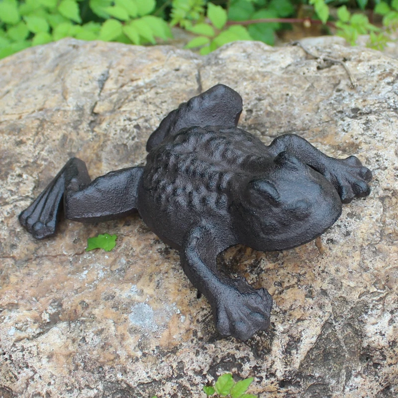 2 Cast Iron Frog Stepping Stone Garden Accent Metal Yard Decoration Amphibian Vintage Metal Frog Paperweight Figurine Crafts
2 Cast Iron Frog Stepping Stone Garden Accent Metal Yard Decoration Amphibian Vintage Metal Frog Paperweight Figurine Crafts