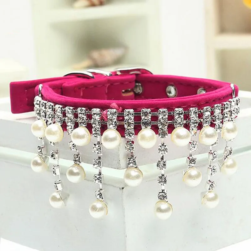 ETHIN Fashion Female Wedding Pet Products for Cat Velvet Crystal Pearl Necklace Luxury Jewelry dog pet cat collar 5 color 3 size
ETHIN Fashion Female Wedding Pet Products for Cat Velvet Crystal Pearl Necklace Luxury Jewelry dog pet cat collar 5 color 3 size