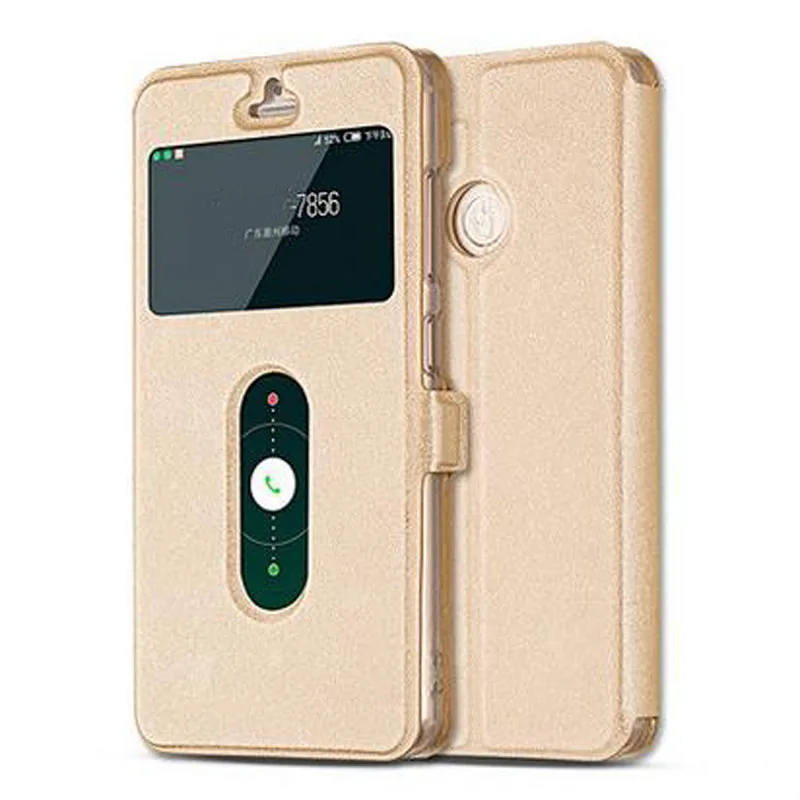 ZTE Z17 мини случае магнитная закрытым Оконные рамы Флип кожаный чехол Coque для Нубия