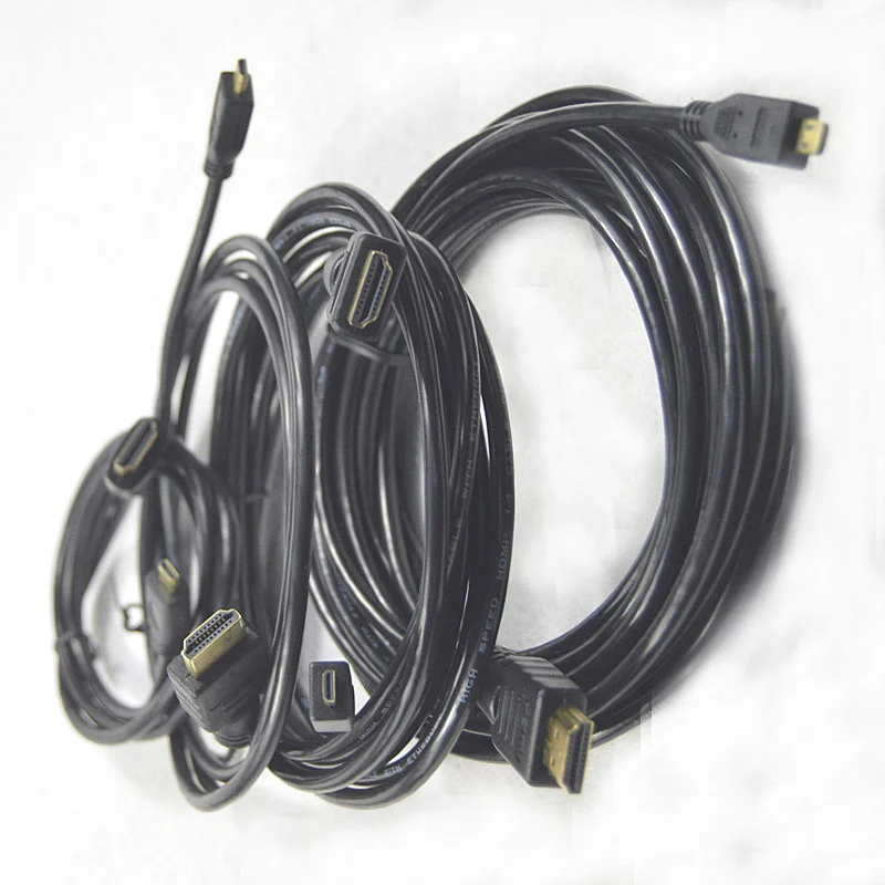 Effelon 1 м/3 м/5 м мужчинами Micro HDMI кабель M/M конвертер шнур для GoPro Hero 4/плюс |