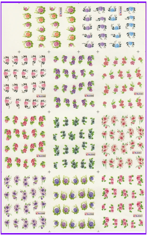 11 PACK/ LOT WATER DECAL NAIL ART NAIL STICKER FLOWER GRASS ANEMONE WISTERIA BLE587-597
11 PACK/ LOT WATER DECAL NAIL ART NAIL STICKER FLOWER GRASS ANEMONE WISTERIA BLE587-597