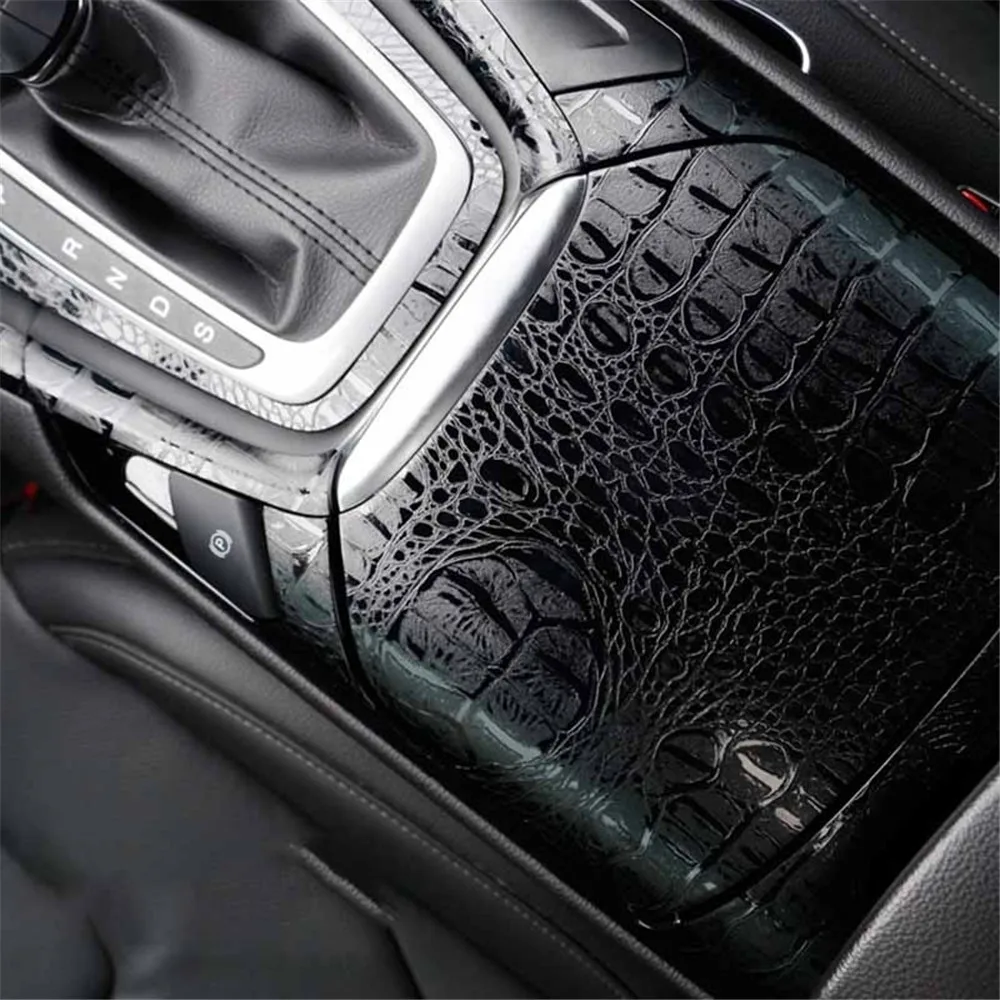 150*20 cm Automotive Stickers Interior Car Sticker Film Simulation Crocodile Leather Texture Decoration Car Styling Accessories
150*20 cm Automotive Stickers Interior Car Sticker Film Simulation Crocodile Leather Texture Decoration Car Styling Accessories
