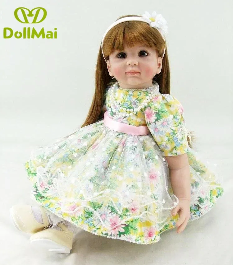 60cm Silicone Reborn Baby Doll Toys For Children 24inch bebes reborn Vinyl Toddler Princess Girls Babies Dolls Kids gift dolls
60cm Silicone Reborn Baby Doll Toys For Children 24inch bebes reborn Vinyl Toddler Princess Girls Babies Dolls Kids gift dolls