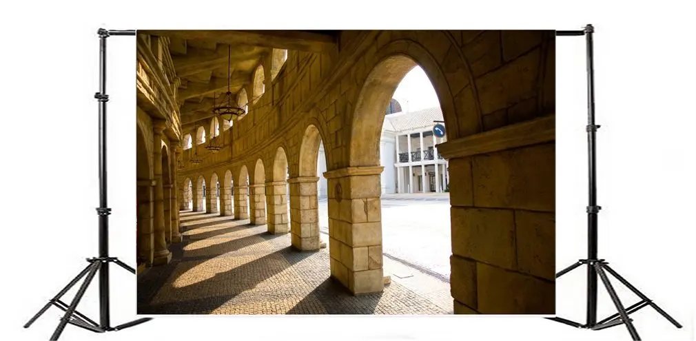 Photography Backdrop Castle European Architecture Pillar Corridor Vintage Brick Floor Sunshine
Photography Backdrop Castle European Architecture Pillar Corridor Vintage Brick Floor Sunshine