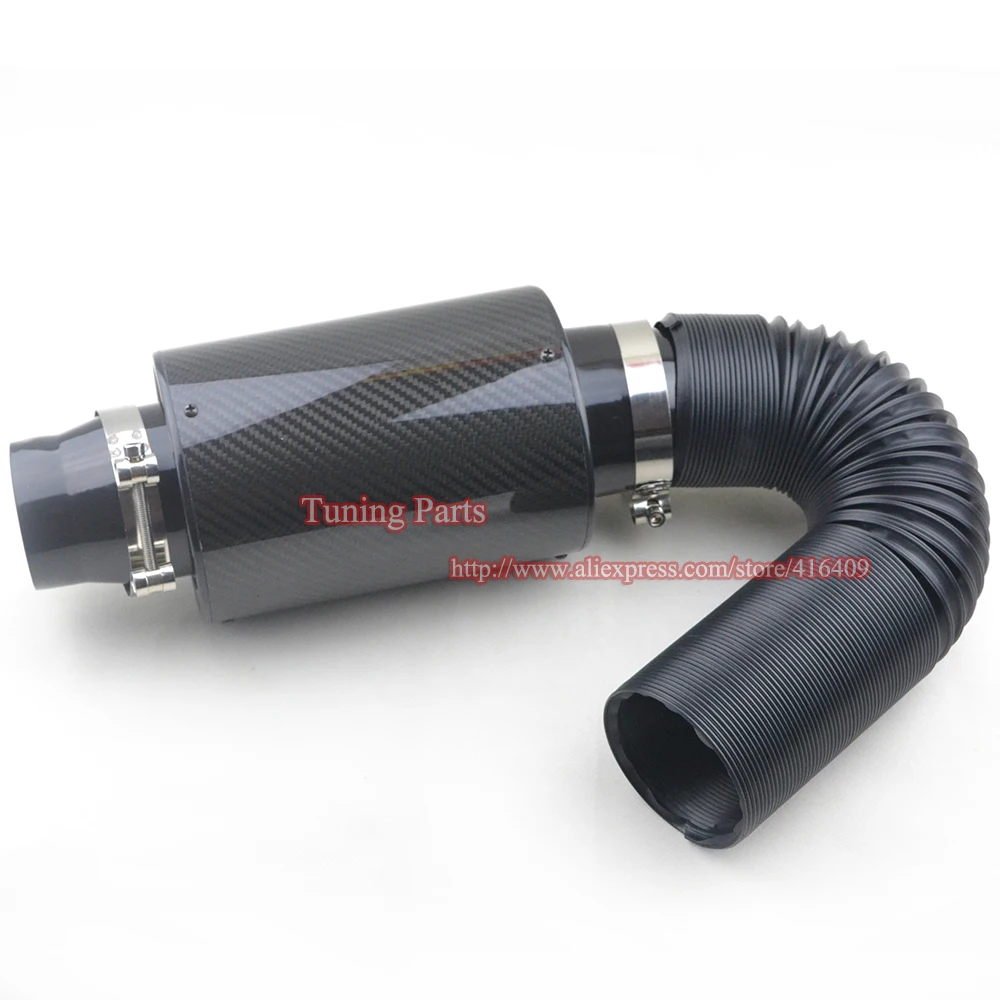Universal 3 Inch Cold Air Intake Kit Carbon Fiber Air Filter Cold Air Intake
Universal 3 Inch Cold Air Intake Kit Carbon Fiber Air Filter Cold Air Intake