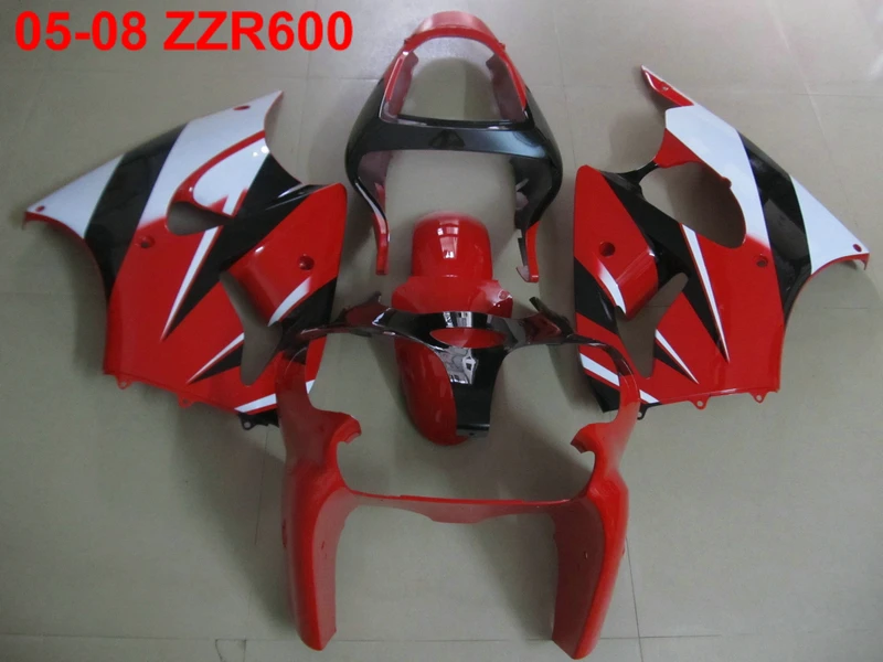 Комплект обтекателей для Kawasaki Ninja ZZR600 05 06 07 08, красный, белый, черный, комплект обтекателей ZZR600 2005-2008 TW02
Комплект обтекателей для Kawasaki Ninja ZZR600 05 06 07 08, красный, белый, черный, комплект обтекателей ZZR600 2005-2008 TW02