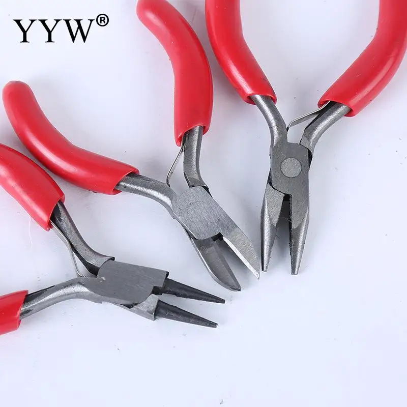 Jewelry Making Jewellery Pliers Equipment Jewelry Tools Short Chain-Nose Pliers Ferronickel Plier 50x75mm 3pcs/Set
Jewelry Making Jewellery Pliers Equipment Jewelry Tools Short Chain-Nose Pliers Ferronickel Plier 50x75mm 3pcs/Set