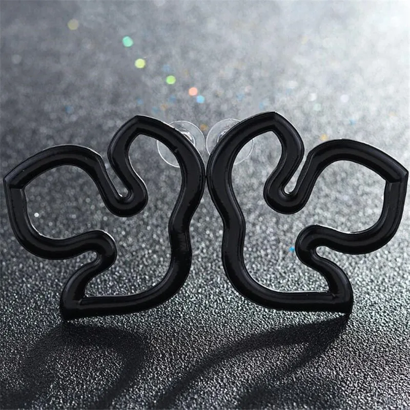 Punk Style Special Design Big Flower Earrings For Women Hyperhole Statement Jewelry Charm Dangle Drop Earring Hot Sale | Украшения и