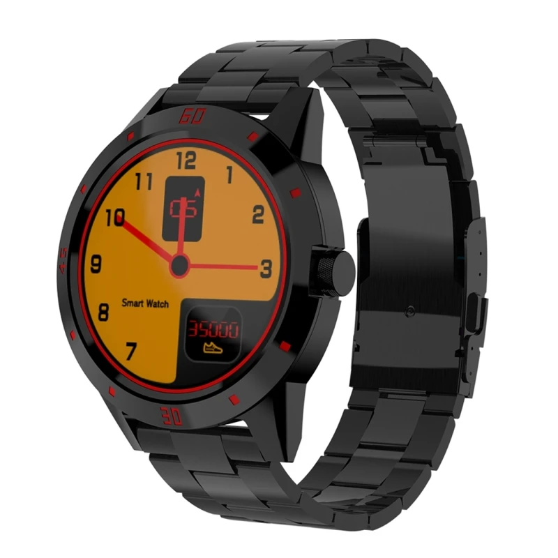 Умные наручные часы Haweel с пульсометром 1,3 дюйма TFT MTK2502C, ремешок из нержавеющей стали, Bluetooth, спортивные часы с Шагомером
Умные наручные часы Haweel с пульсометром 1,3 дюйма TFT MTK2502C, ремешок из нержавеющей стали, Bluetooth, спортивные часы с Шагомером