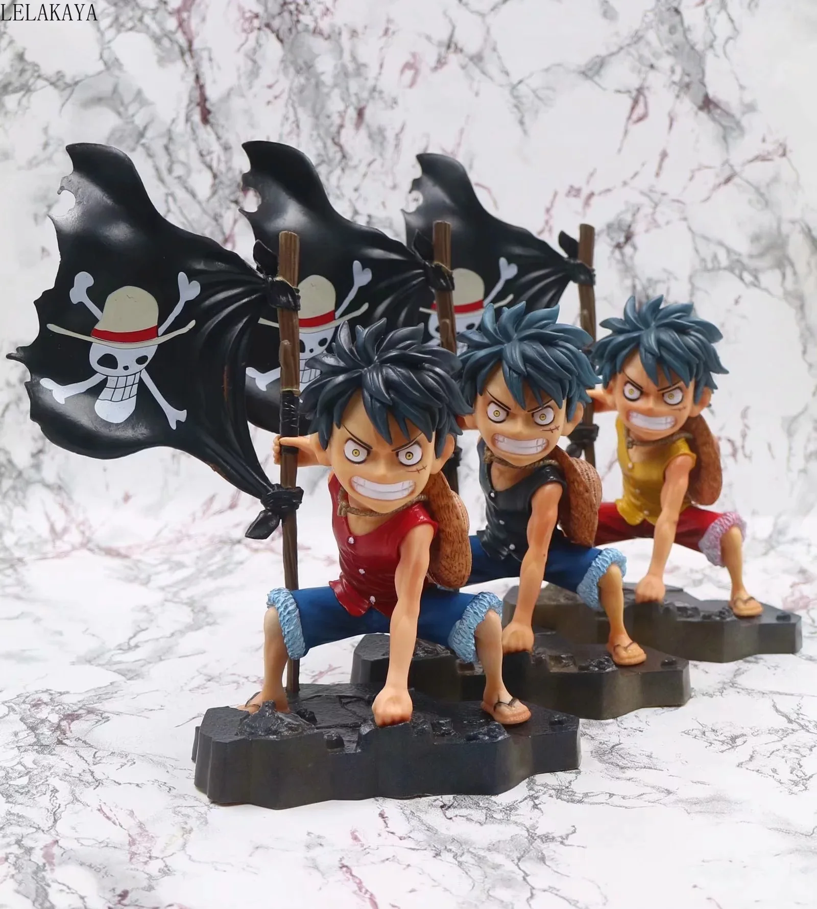 3 стиля, Новые Аниме фигурки, цельная Обезьяна D Luffy, поднимающая флаг, красный, черный, желтый, 15 см Ver. Коллекционные модели игрушек из ПВХ
3 стиля, Новые Аниме фигурки, цельная Обезьяна D Luffy, поднимающая флаг, красный, черный, желтый, 15 см Ver. Коллекционные модели игрушек из ПВХ