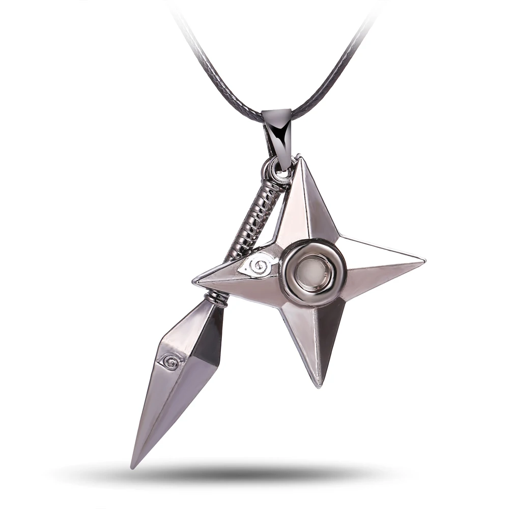 Hot Anime shuriken Ninjia Pendant Necklace High Quality non-fading environmental Jewelry wonderful gift
Hot Anime shuriken Ninjia Pendant Necklace High Quality non-fading environmental Jewelry wonderful gift