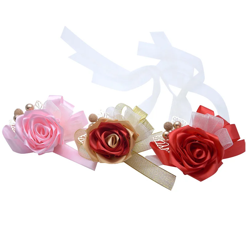 Bride Bridesmaid Hand Wrist Flower Wedding Boutonniere Artificial Rose Flowers Corsage Party Suit Decoration D751
Bride Bridesmaid Hand Wrist Flower Wedding Boutonniere Artificial Rose Flowers Corsage Party Suit Decoration D751